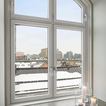 Urban Penthouse With Fireplace & Views Lejlighed *